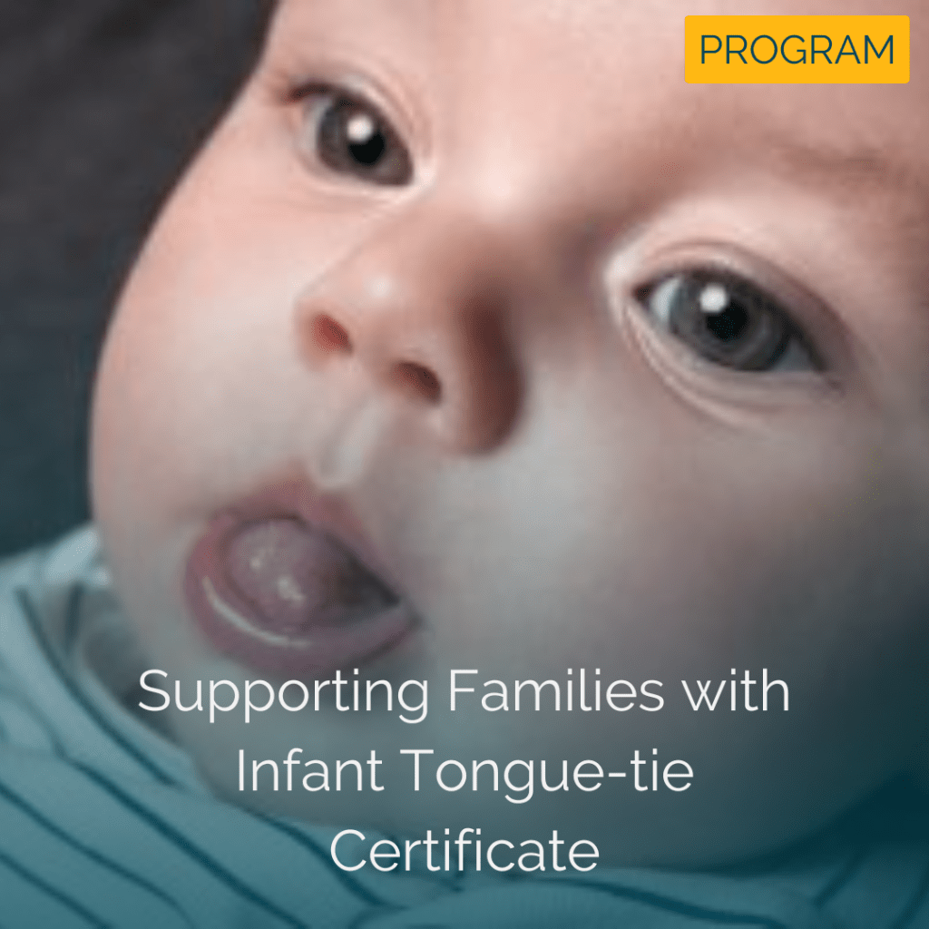 Supporting Families with Infant Tongue-tie