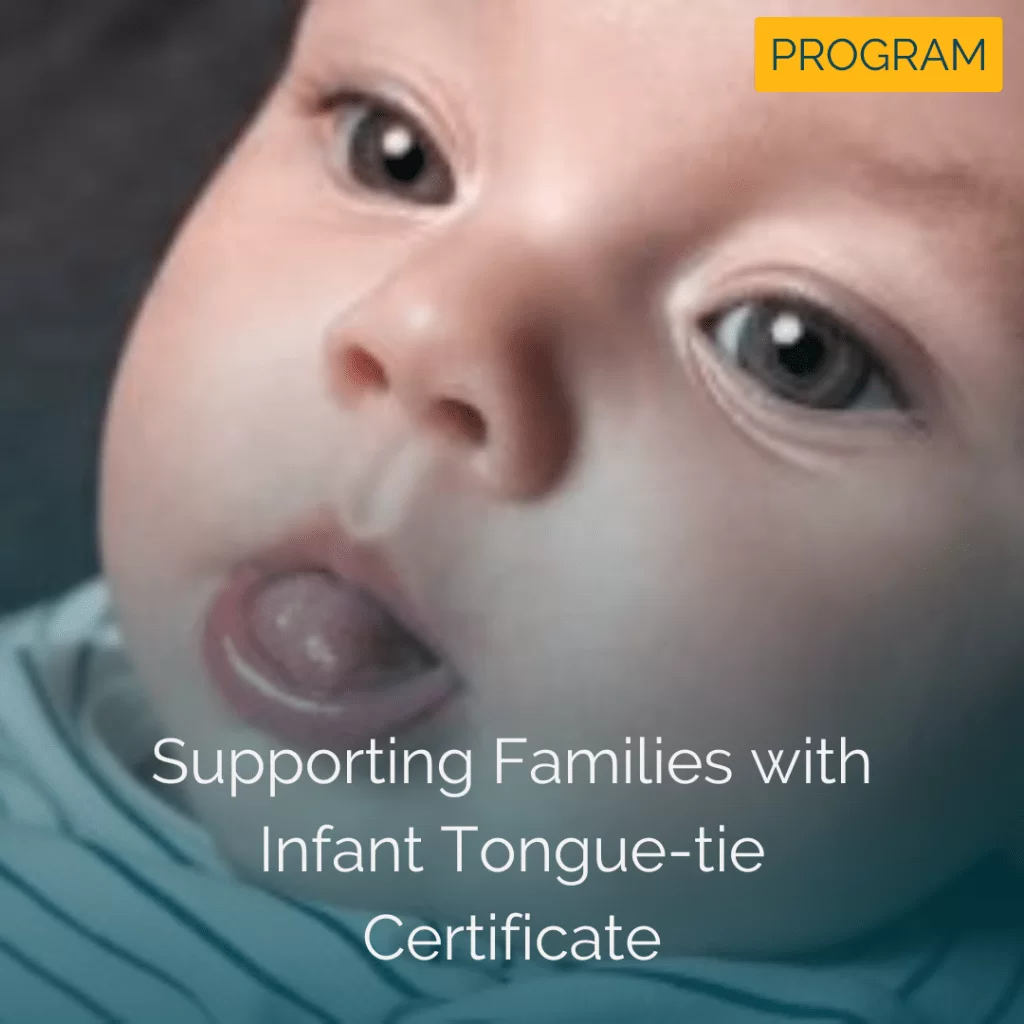Supporting Families with Infant Tongue-tie